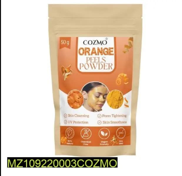 Orange Peels Powder - Natural Orange Face Pack