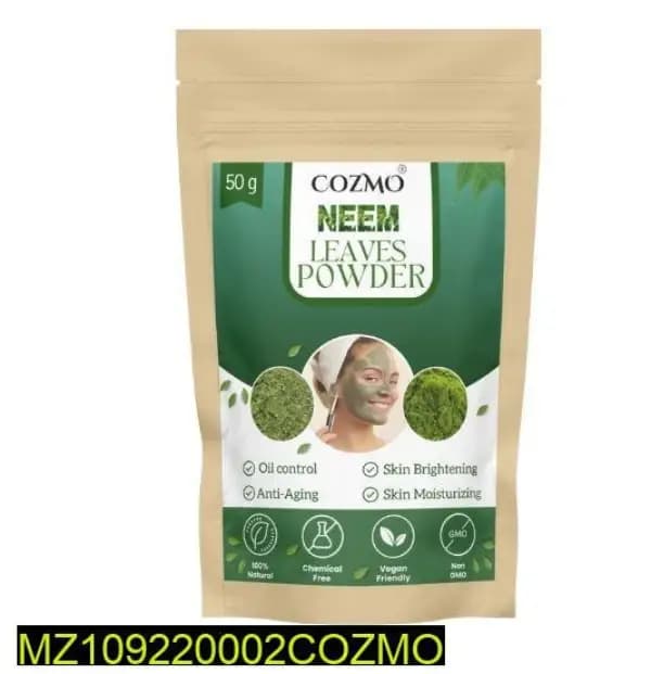 Neem Leaves Powder, Natural Neem Face Pack